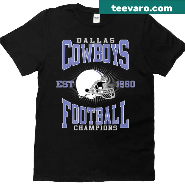 Dallas football champions t-shirt established 1960