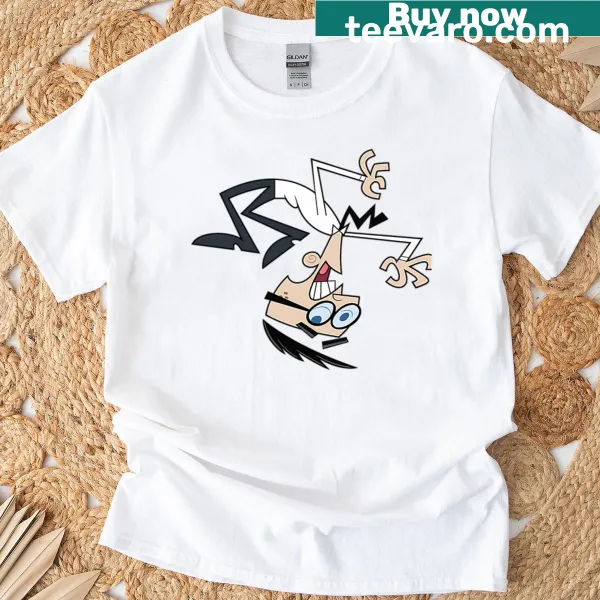 Cartoon Denzel Crocker graphic on a Fairly Odd Parents T-shirt.