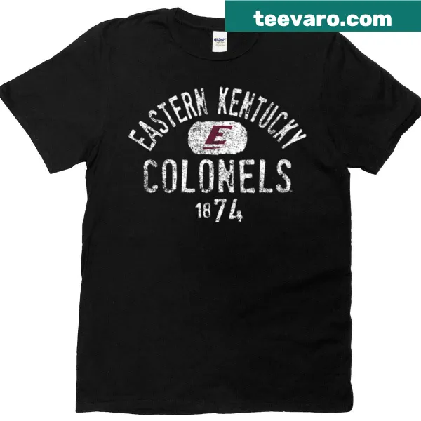 Eastern Kentucky Colonels 1874 shirt showcasing school pride