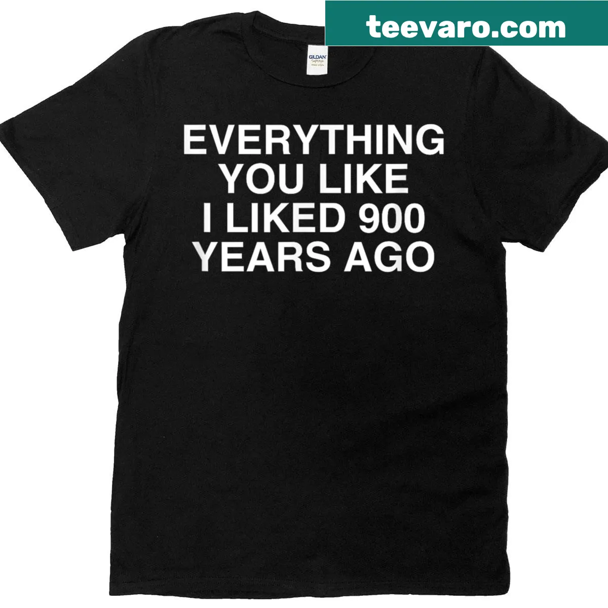 Funny sarcastic t-shirt with meme joke for Gen Z — on a men's t-shirt