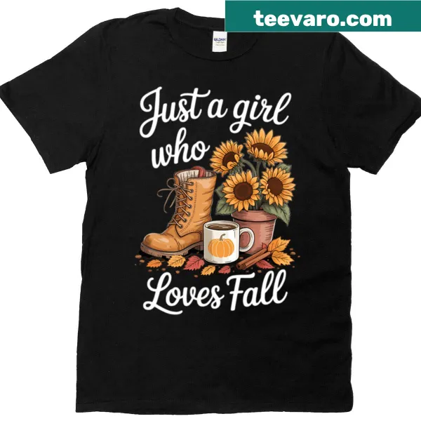 T-shirt featuring fall-themed design for autumn lovers