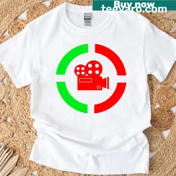 T-shirt featuring Film Theory logo promoting equality