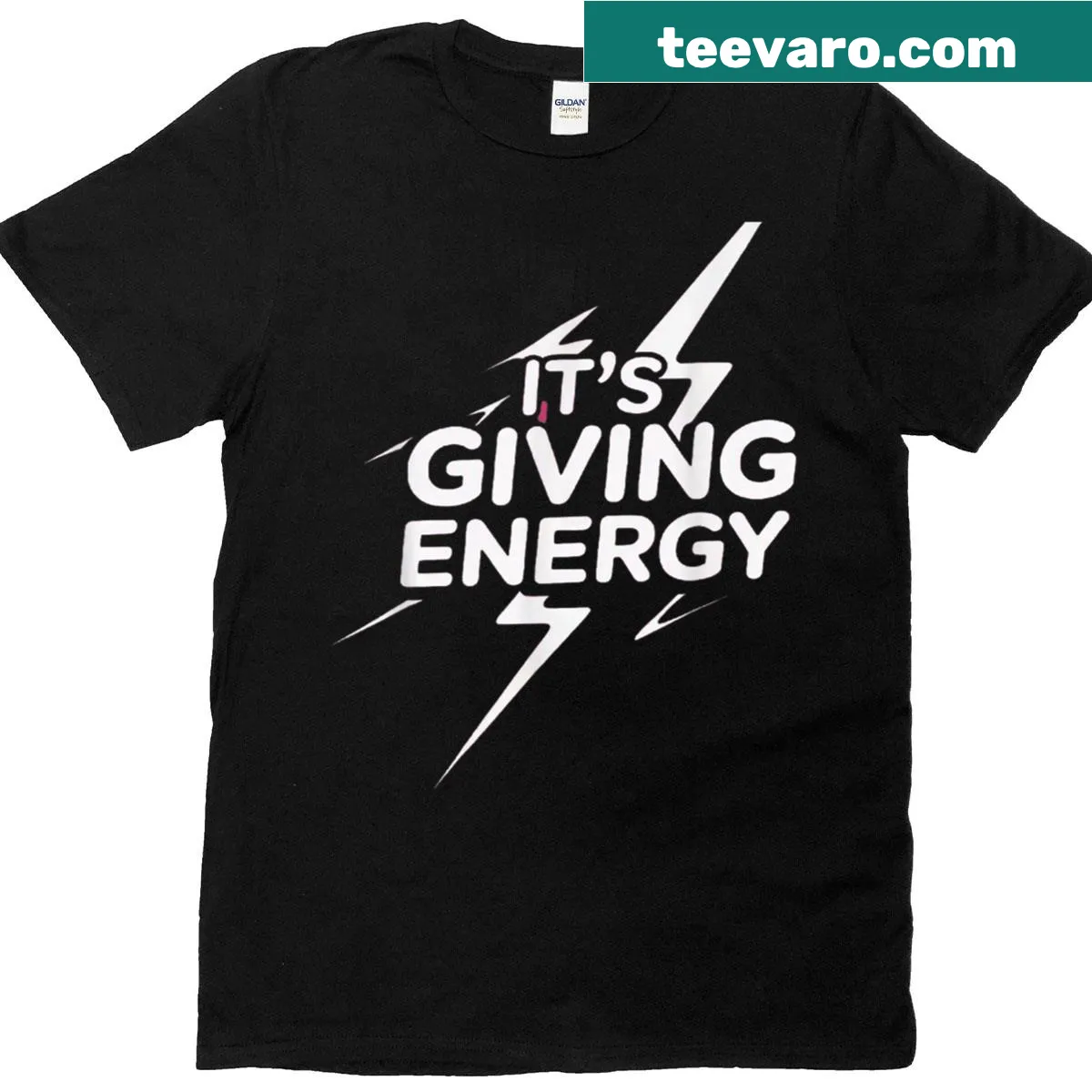 Humorous typography phrase graphic on T-shirt — on a men's t-shirt