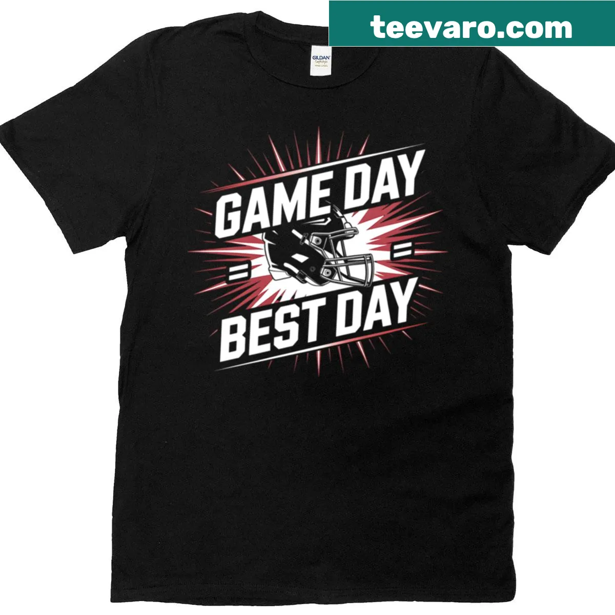 T-shirt proclaiming Game Day Best Day for sports fans — on a men's t-shirt