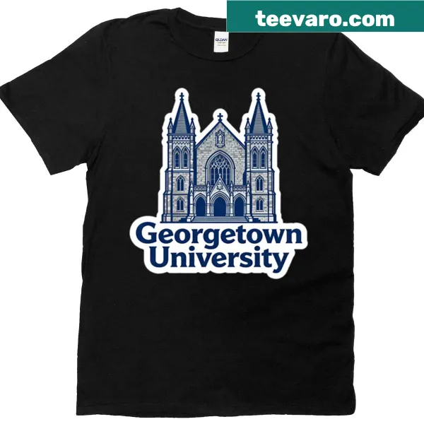 Simple t-shirt featuring Georgetown University name