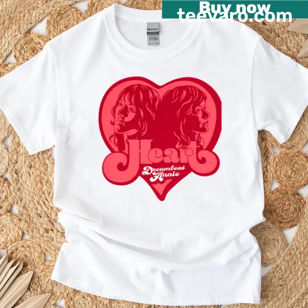 Simple heart band design displayed on a T-shirt
