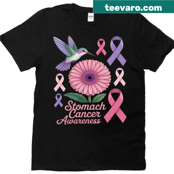 Thoughtful design for stomach cancer awareness t-shirt