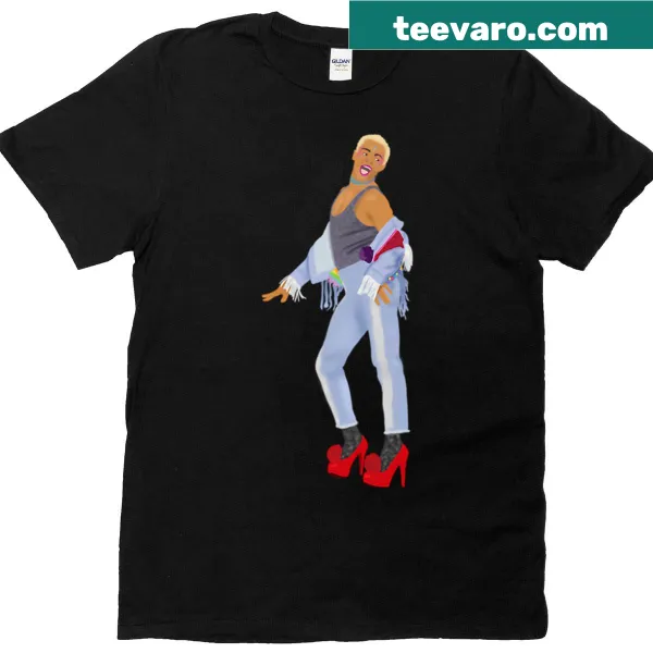 Vintage distressed t-shirt celebrating Jamie New's final moments