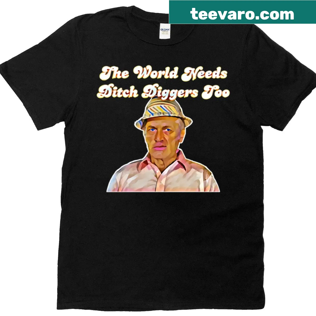 Caddyshack t-shirt featuring Judge Smails — on a men's t-shirt