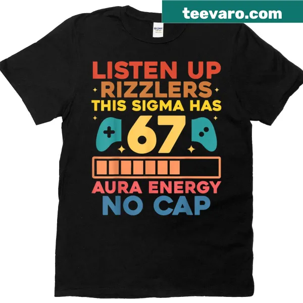 Humorous meme phrase graphic on a t-shirt