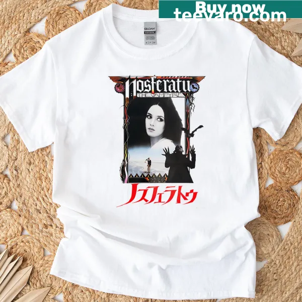 Vintage Nosferatu vampire graphic T-shirt