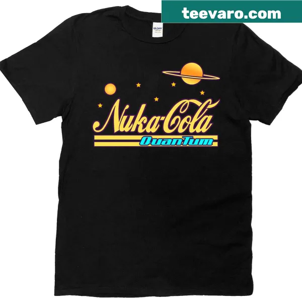 Nukacola Quantum graphic t-shirt for gamers