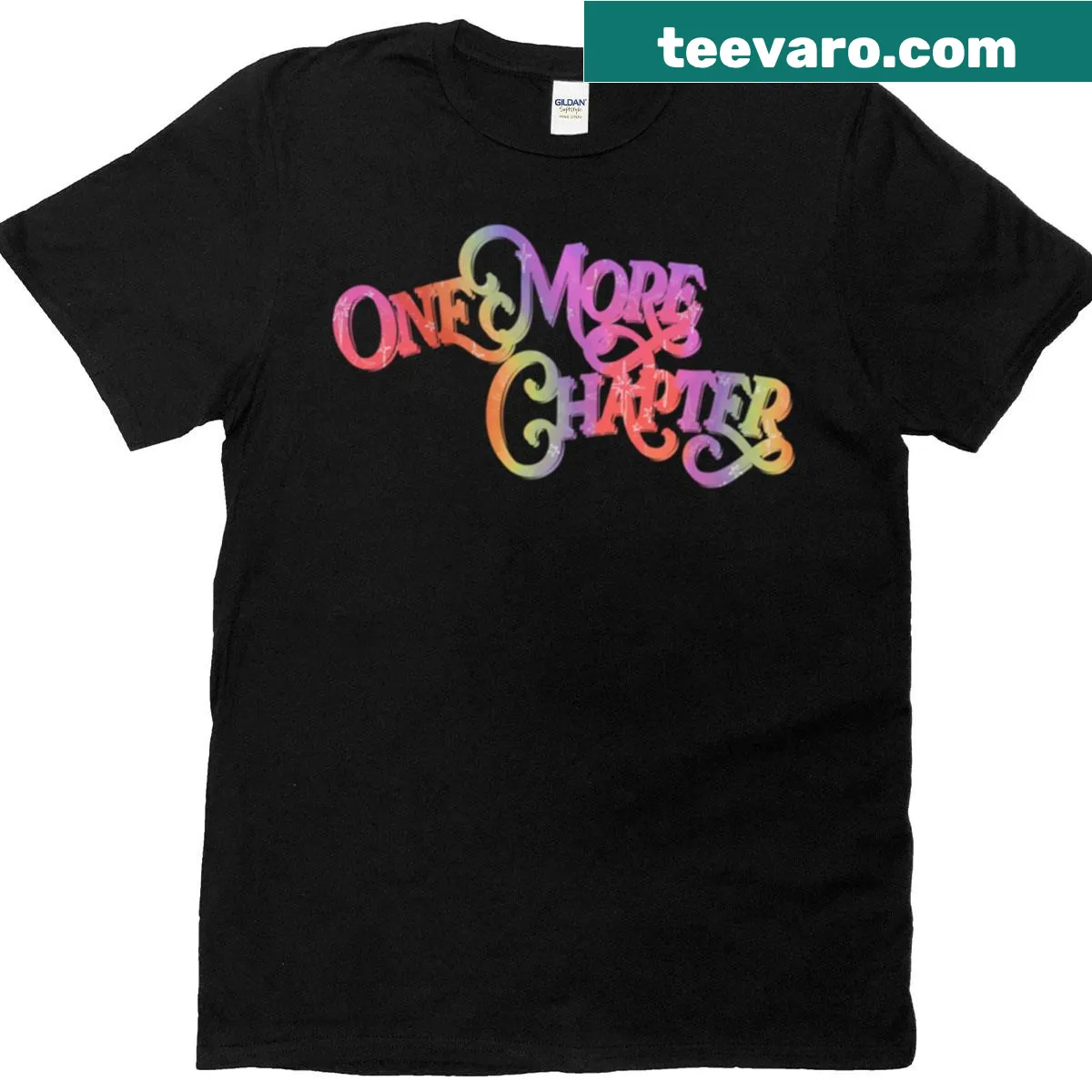 Wholesome T-shirt with typography celebrating reading and literature. — on a men's t-shirt