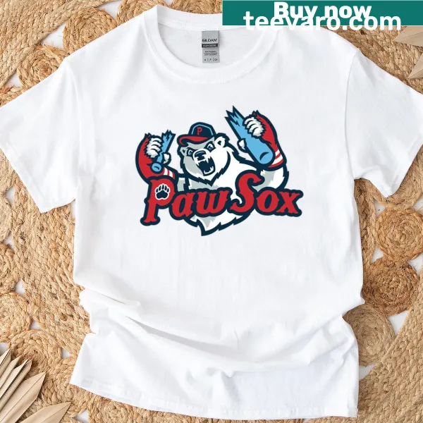 Pawtucket Red Sox t-shirt with alternate logo design