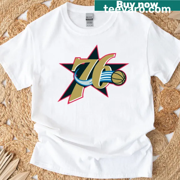 Philadelphia 76ers alternate T-shirt with bold team logo