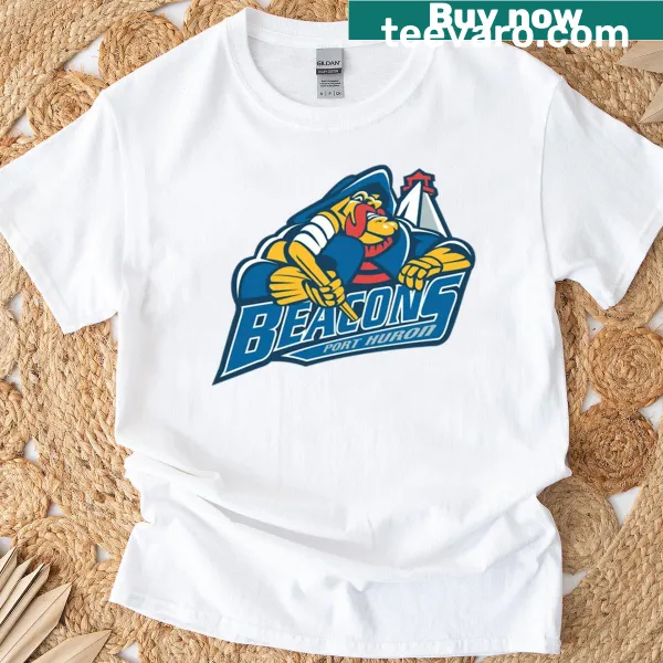 T-shirt featuring Port Huron Beacon design