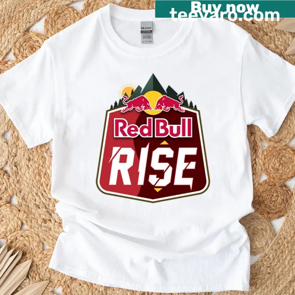 Red Bull logo graphic t-shirt for active lifestyle enthusiasts