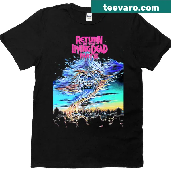Vintage distressed T-shirt inspired by 'Return Of The Living Dead 2'