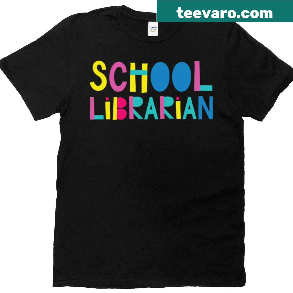 Cute back to school t-shirt with books and playful text illustration — on a men's t-shirt
