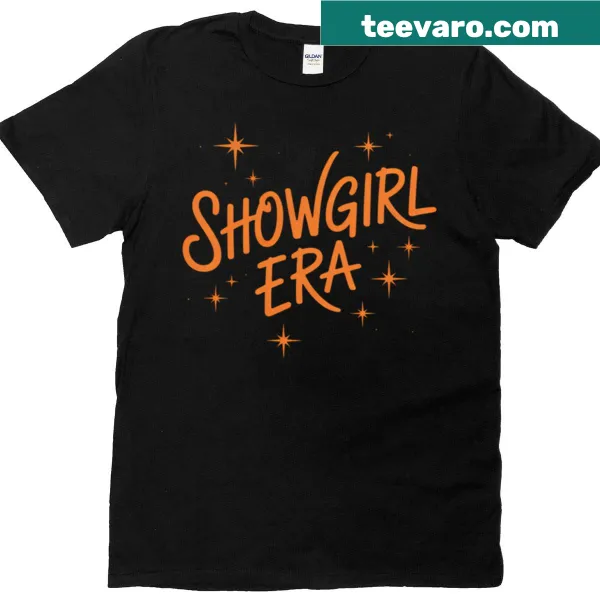 Retro graphic tee with cute sparkle theme for women