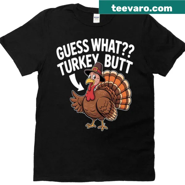 Whimsical turkey illustration T-shirt for Thanksgiving