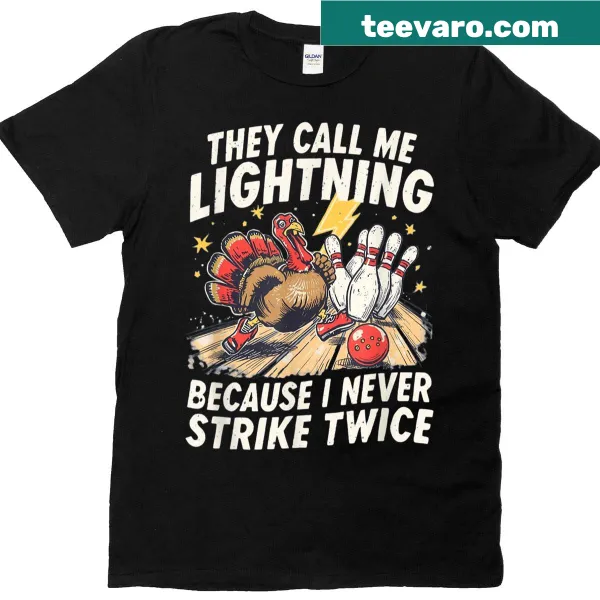 Vintage humor T-shirt with witty lightning phrase