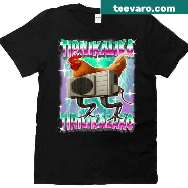 T-shirt featuring a whimsical phrase with quirky humor