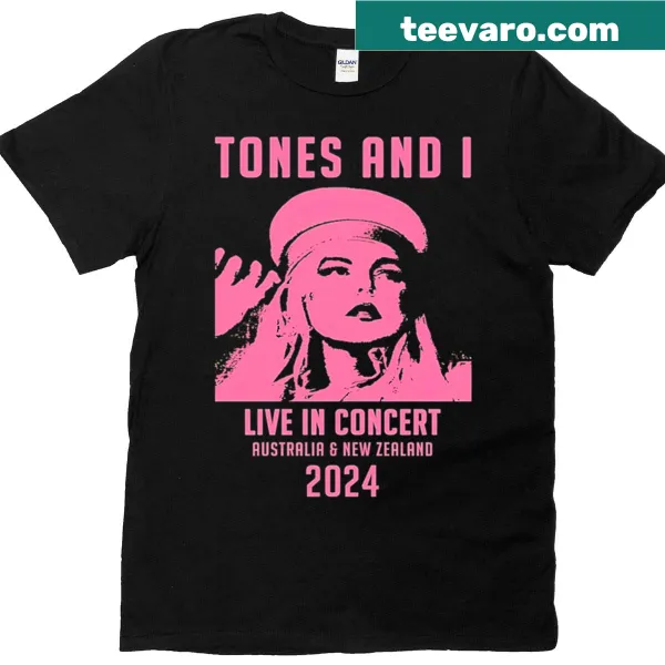 Illustration inspired by Tones And I on a t-shirt