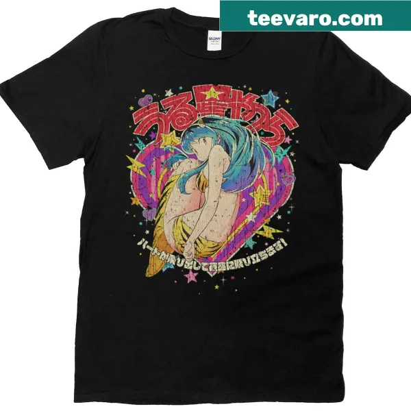 Anime-inspired T-shirt featuring Urusei Yatsura design