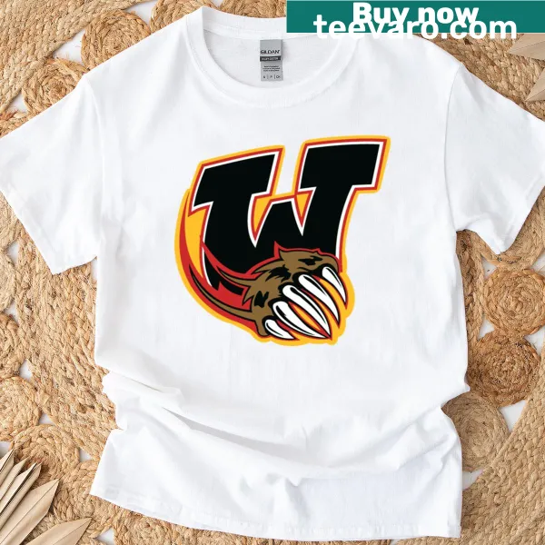 Bold graphic of a wolverine symbolizing strength.