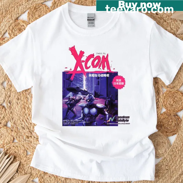 XCOM UFO Defense graphic t-shirt in Japanese style