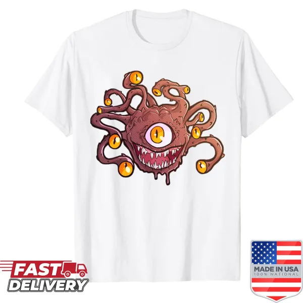 Alien Eyeball graphic T-shirt design