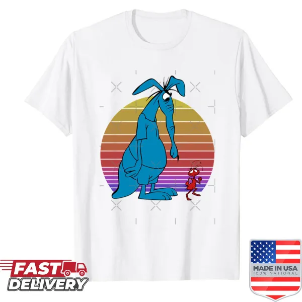 Cartoon design featuring Ant and Aardvark