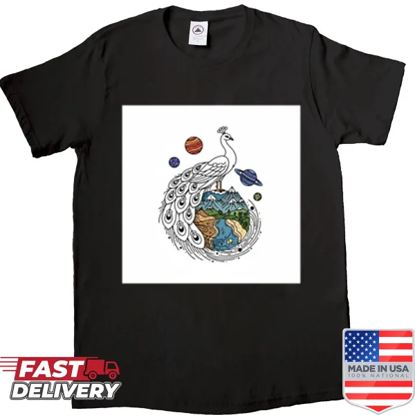Bold typography shirt with motivational phrase
