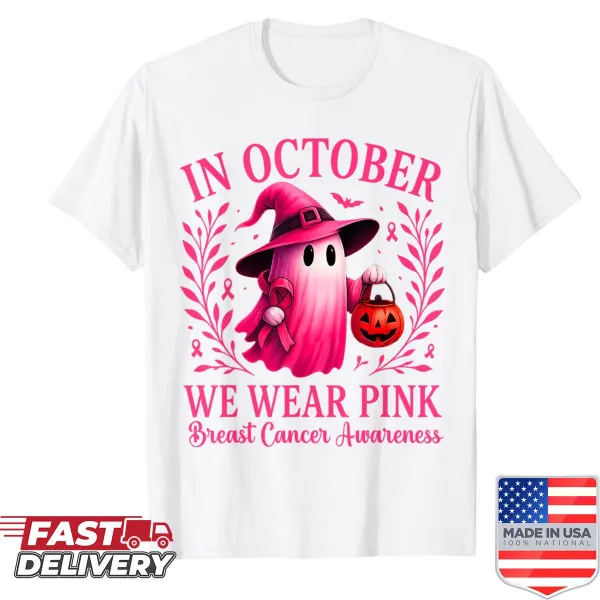 Shirt promoting Breast Cancer Awareness for women during October