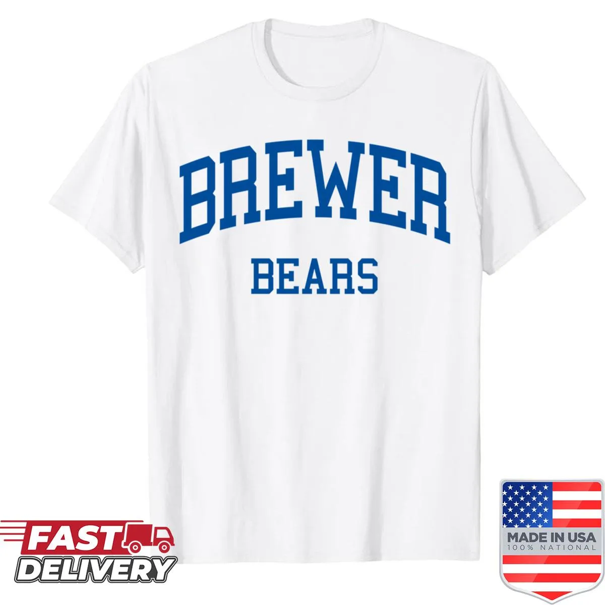 Retro Brewer High School graphic shirt