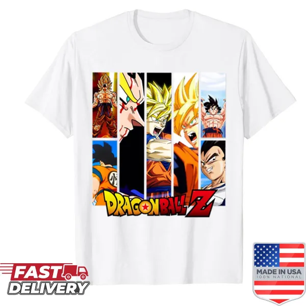 Anime-themed T-shirt with a Dbz 2020 design
