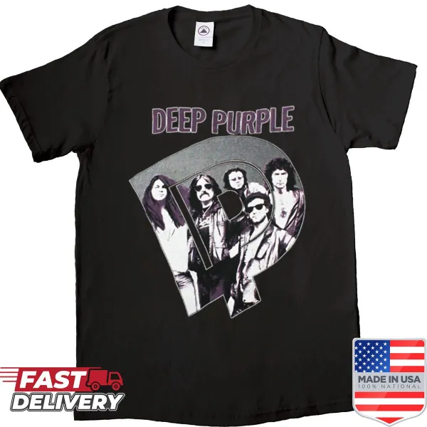 Solid deep purple shirt for versatile wear