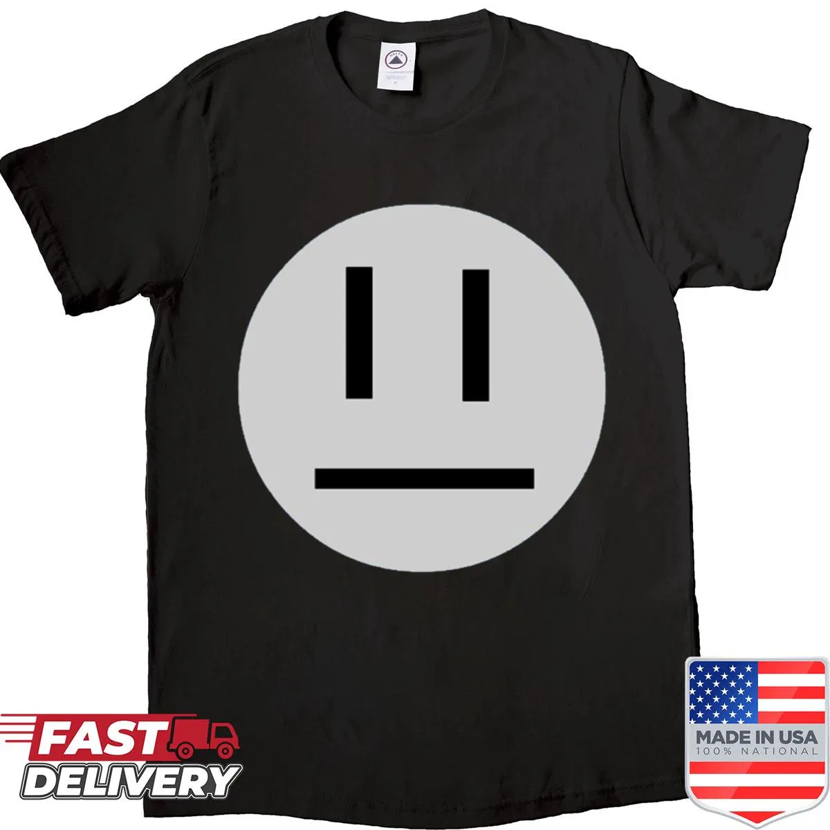 Oversized shirt with a graphic design inspired by Dib Show