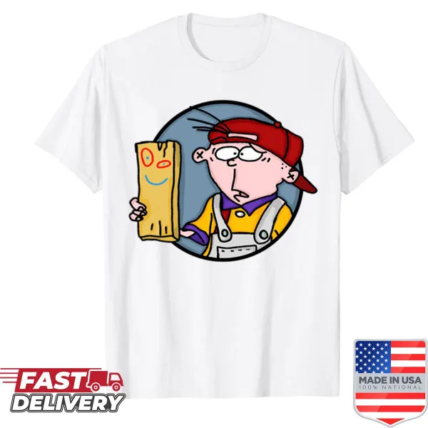 Design featuring Eddy with his plank from 'Ed, Edd n Eddy.'