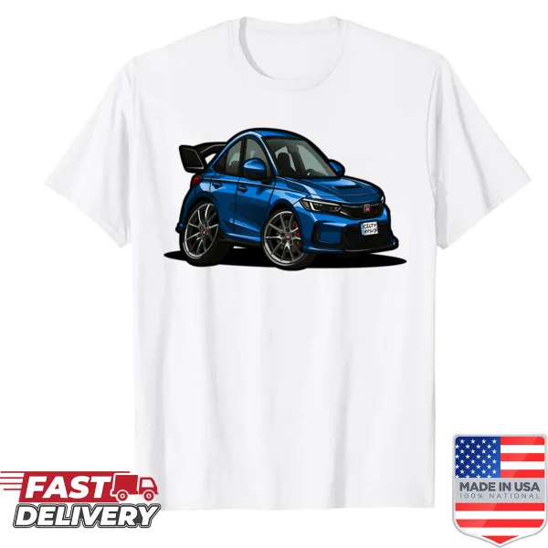 FL5 Civic graphic shirt for car enthusiasts