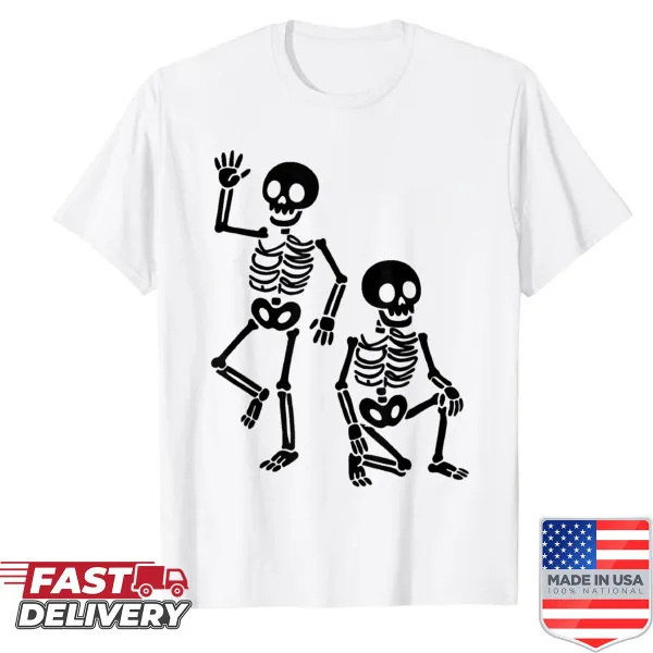 Skeleton in a suit resembling a politician for Halloween