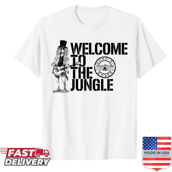 Shirt featuring Guns N Roses logo and typography