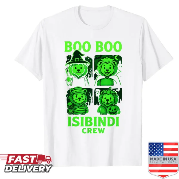 Cute Boo Boo Isibindi lion ghost cartoon shirt