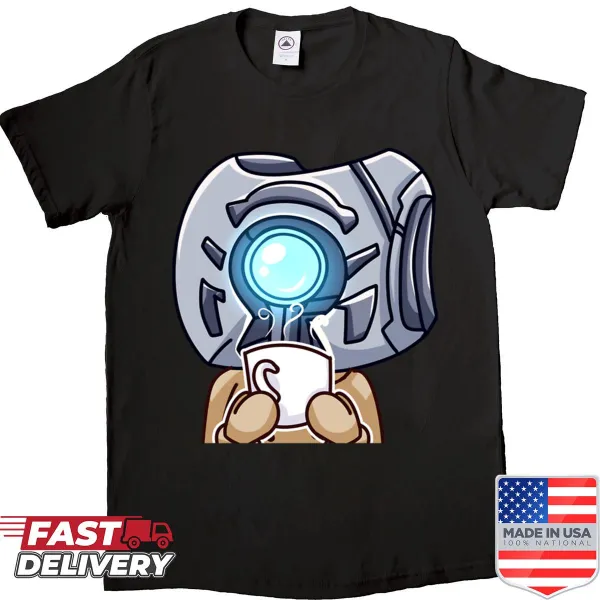 Shirt featuring the 343 Guilty Spark character from Halo