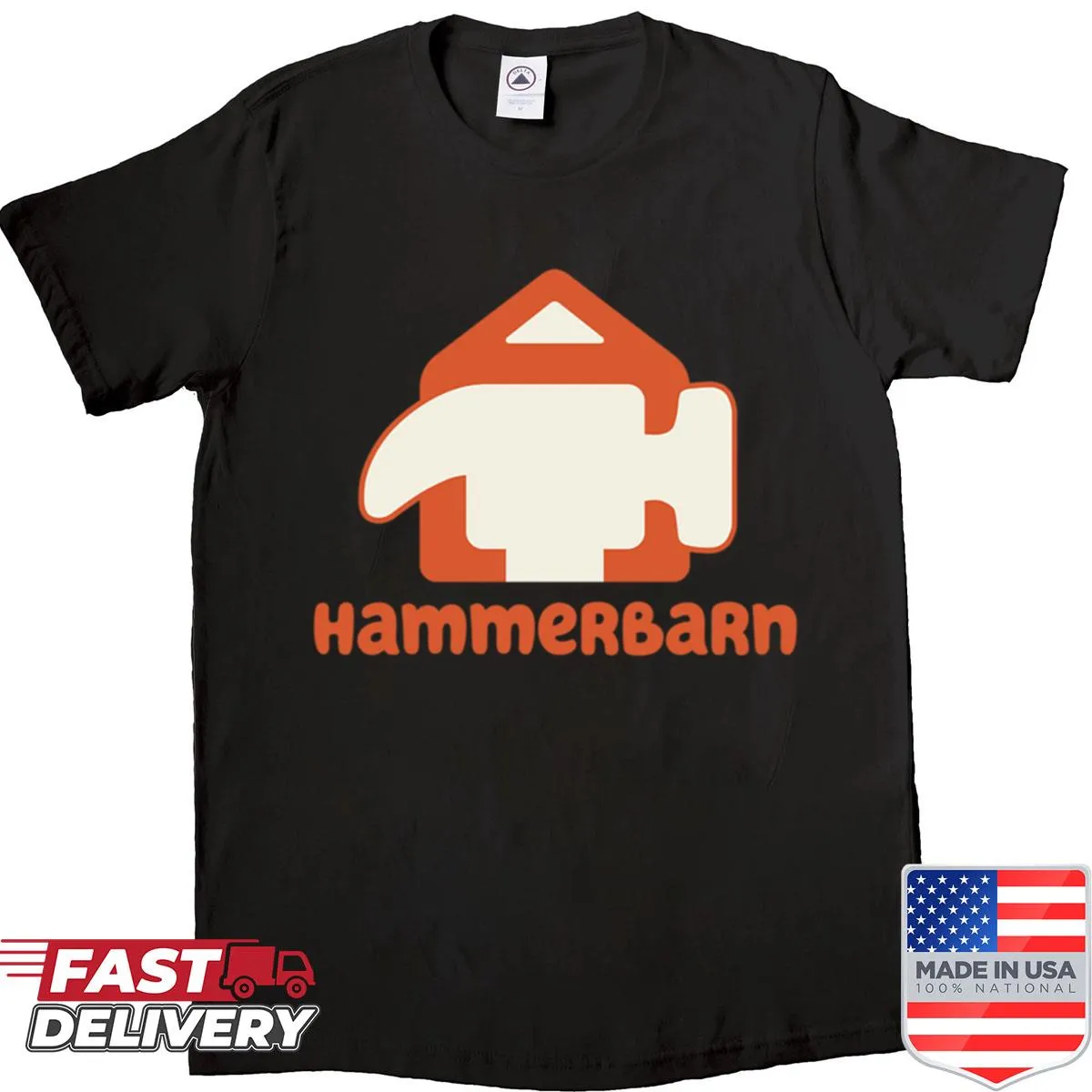 Shirt featuring Hammerbarn from Bluey in a playful illustration