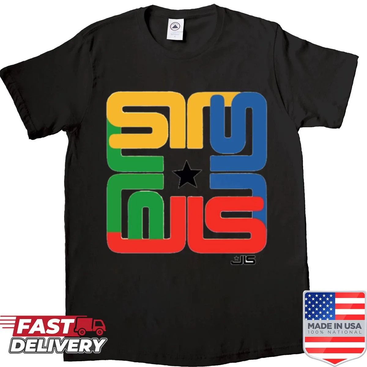 Simple design shirt featuring Jsl Band name