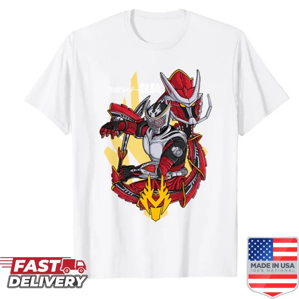 Shirt featuring Kamen Rider Ryuki in a dynamic pose.