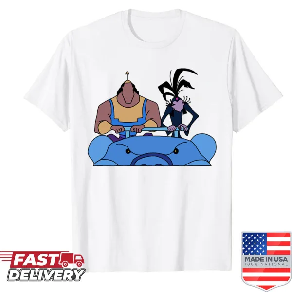 Casual shirt featuring Kronk and Yzma from The Emperor's New Groove.