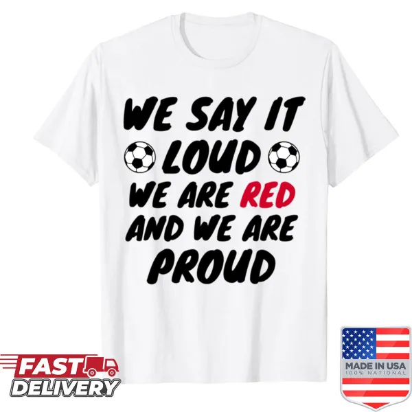 Shirt inspired by Liverpool football chants and anthems